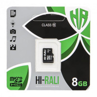 Карта памяті HI-RALI microSDHC 8GB Class 10 no adapter