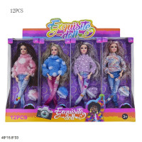 Лялька 28см FQ121Q7 з аксес.4в.12шт в кор.49*15,8*33 /12/144/