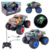 Машина р/к арт. 000-019 (36шт/2)  акум.,2кольори, світло,usb-зарядка, короб.