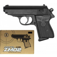 Пістолет на кульках CYMA ZM02 ПМ метал та пластик Чорний