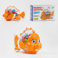 Рибка музична 33707 (72) "WToys" УКРАЇНСЬКЕ ОЗВУЧУВАННЯ, шестерні, пісня, підсвічування, автоматични