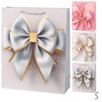 Пакет подарунковий паперовий L "Bow" 31*42*12см R34645-L (360шт)