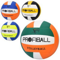 М'яч волейбольний MS 4920 (30шт) офіційний розмір, ПУ, 260-280г, 4 кольори, у пакеті