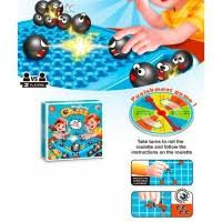 Настільна гра 555-45 (40шт) Магнітний бій, магнітні шахи, ігрове поле 21,5-21,5см, кульки 35шт, в ко