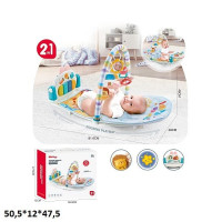 Килимок з ігр.центром 6078 батар.муз.світ.кор.50,5*12*47,5