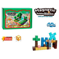 Конструктор 5804 (12шт) магнітний, куб 2см, 120дет, в кор-ці, 22,5-15-4,5см