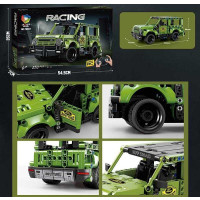 Конструктор на радіокеруванні 70007 (18/2) “Автомобіль”, 363 деталі, пульт 2.4 GHz, в коробці