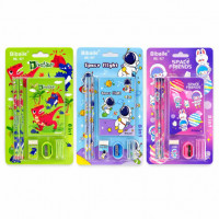 Канцелярський набір Bibaile, 8 предметів(16*26)см №BBL-827