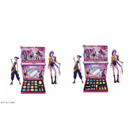 Набір для макіяжу арт. 3688-LM1/2 (144шт)  мікс 2 види, тіні для повік, лак, помада, аксес короб.  с