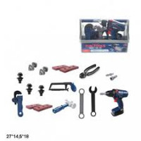 Набір інструментів 6805 батар.чемодан 27*14,5*18 /36/