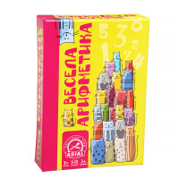 Гра настільна Весела арифметика,вікова категорія 3+ арт 8866