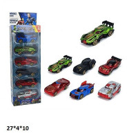 Набір модельок 729088/729087 супергерої метал.2в.6шт.в.кор.27*4*10 /180/