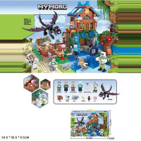 Конструктор арт. 7636 (24шт/2)   820 дет.короб. 54,5*35,5*6,5см