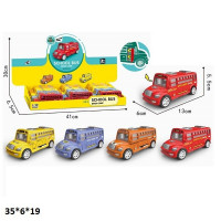 Автобус шкільний JW567-044 інерц.відкр.дв.4кол.12шт в кор.35*6*19 /24/288/