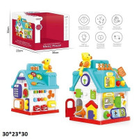 Логіка будиночок 244 багатофункц.батар.муз.світ.кор.30*23*30 /12