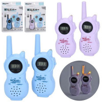 Рація 2533 (24шт) 2шт, 13см, світло, електронний годинник, 2 кольори, на бат-ці, в кор-ці, 16,5-26-4