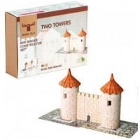 Іграшка-конструктор з міні-цеглинок "Дві вежі", серія "Старе місто", артикул 70224