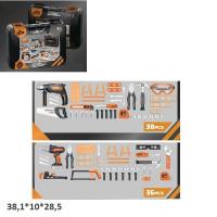 Набір інструментів 778-103/104 батар.2в.чемодан 31,8*10*28,5 /24/