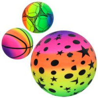 М'яч дитячий MS 4536 (240шт) 6дюймів, 3види