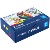 Гуаш "Kite" 6 кол. 20 мл /K-062/ Classic (67686) (1/27)