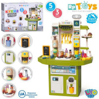 Кухня M 6010 I UA (6шт) 70-34,2-в110см, плита, мийка-ллється вода(механіч), музика-звук(укр), світло