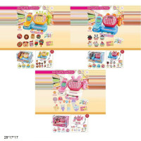 Касовий апарат L858-2H/X858-2H/T858-3H з набором батар.муз.світ.3в.кор.28*17*17 /36/