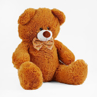 М`яка іграшка "Ведмедик" колір  В65495 довжина по лекалу 1 м