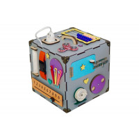Бізікуб Сірий BK-2323-C1-GRY 23х23х23 см, BK-2323-C1-GRY