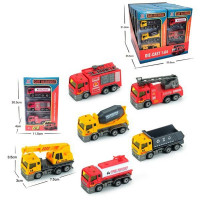 Набір модельок XG879-260 пожежна/будтехніка метал.3шт.2в.12шт.в кор.26*21,5*24 /12/144/