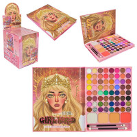 Косметика арт. CN-0133 (72шт)тіні для повік, румяна, аксес 6*12шт  палетка р-р 17*23см, дисп.бокс 17