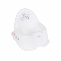 Горшок ЕСО "Зайчики" з музикою (Білий)/"TEGA",PO-059-103
