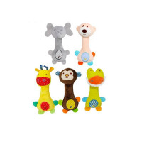 Брязкальце WD2309027 тваринки м'яке пищить 5в.кул.20,5*4*8