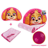 М'яка іграшка з пледом Paw Patrol арт. KH70/002L (8шт) подушка 44*29*7см плед 118*80см
