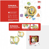 Сортер-каталка RT7501 равлик багатофункц.з гнучкими поясками 2кол.кор.21*15*20 /48/