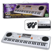 Синтезатор BF-630B2 (24шт) 61 клавіша, мікрофон, USB, MP3, запис, Demo, 2 кольори