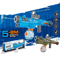 Водяний автомат 514 (8шт) 52,5см, акум, світло, USBзарядне, 2 кольори, в кор-ці, 42,5-17,5-8,5см