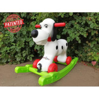 Собачка качалка-каталка,  29,5х74х50h/KW-11-083