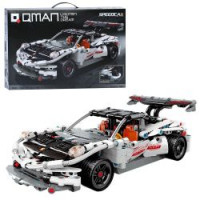 Конструктор Qman 91008 (9шт) гонка, машина, 798дет, в кор-ці, 52-34-6,5см