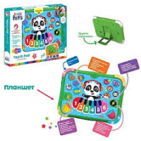 Планшет Kids Hits арт. KH02/003 (24шт)"Панда-музика".батар.укр  мова навчання,р-р 23,8*17*2см, короб