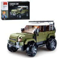 Конструктор SLUBAN M38-B1015 (24шт) джип, 1:35, фігурка, 317дет, в кор-ці, 30-19-7см
