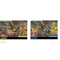 Трансформер 168-28/29 (36шт/2)  батар. 2види, світло,звук,маска+трансформер, короб. 35,5*