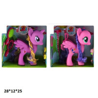 Поні/Єдиноріг 108-1/4 з крилами та аксес.2в.кор.28*12*25