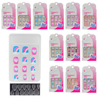 Аксессуари для дівчаток Beauty star арт. PL523-001 Ціна 1 шт нігті накладні, на самоклейкі