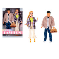 Лялька ST9958-11 (20шт) 2шт, 30см, сім'я, шарнірні, аксесуари, в кор-ці, 22-32,5-6см