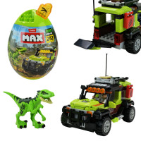Конструктор Zuru MAX Dino Adventure, арт. 831154  255 дет., у капсулі