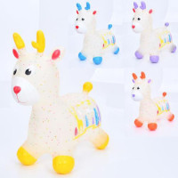 Стрибуни-тварини MS 4150 (30шт) ПВХ, оленятко, 1400г, 4 кольори, у пакеті, 36-24-7см