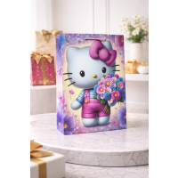 Пакет подарунковий великий M 26*32 Hello Kitti 9494-2