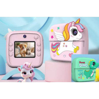 Фотоапарат-принтер C 72970 (30) 2 кольори, фронтальна камера, type-C, роз’єм для TF-карти, фото, від