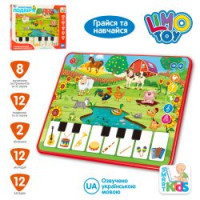 Дитячий планшет "Ферма" SMART KIDS M 3811 загадки, цифри, музика, звуки