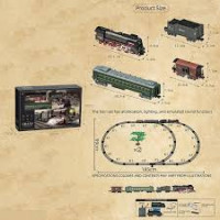 Залізниця 604 B (4)вагони довжиною 81 см, дорога 99х180 см